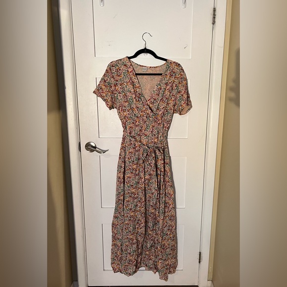 Simons Floral Midi Dress, Size L - Picture 1 of 2